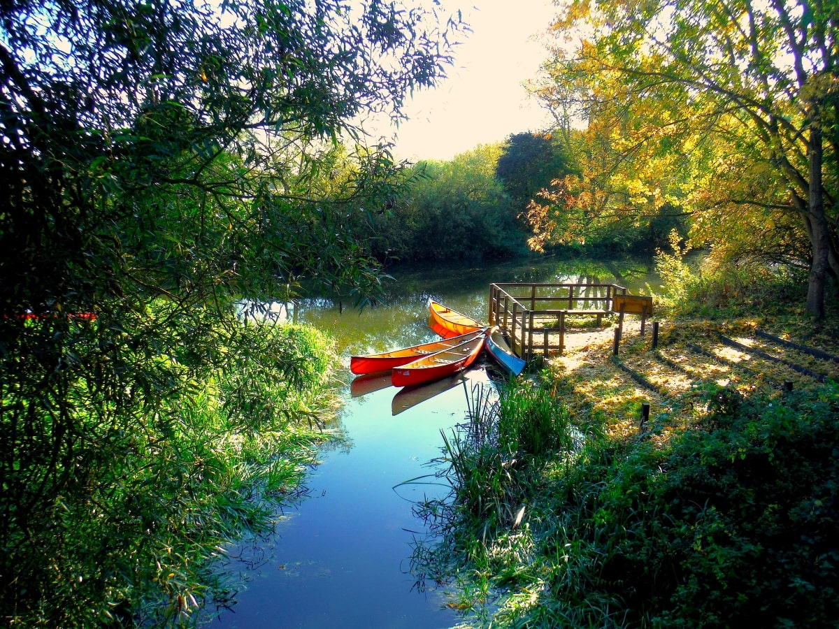Canoes and RIVER