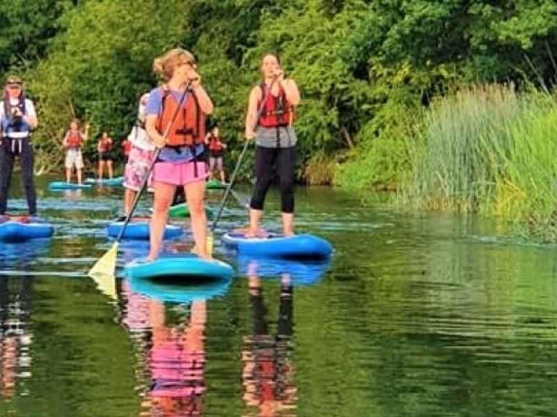 Lessons and coached sessions for canoes, kayaks and SUP's